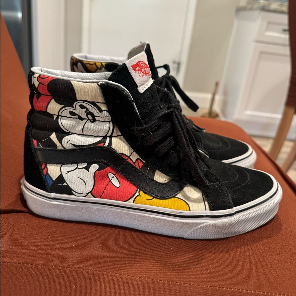 Disney HighTop Vans W7.5
